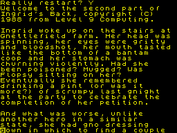 Gnome Ranger II - Ingrid's Back! (1989)(Level 9 Computing)